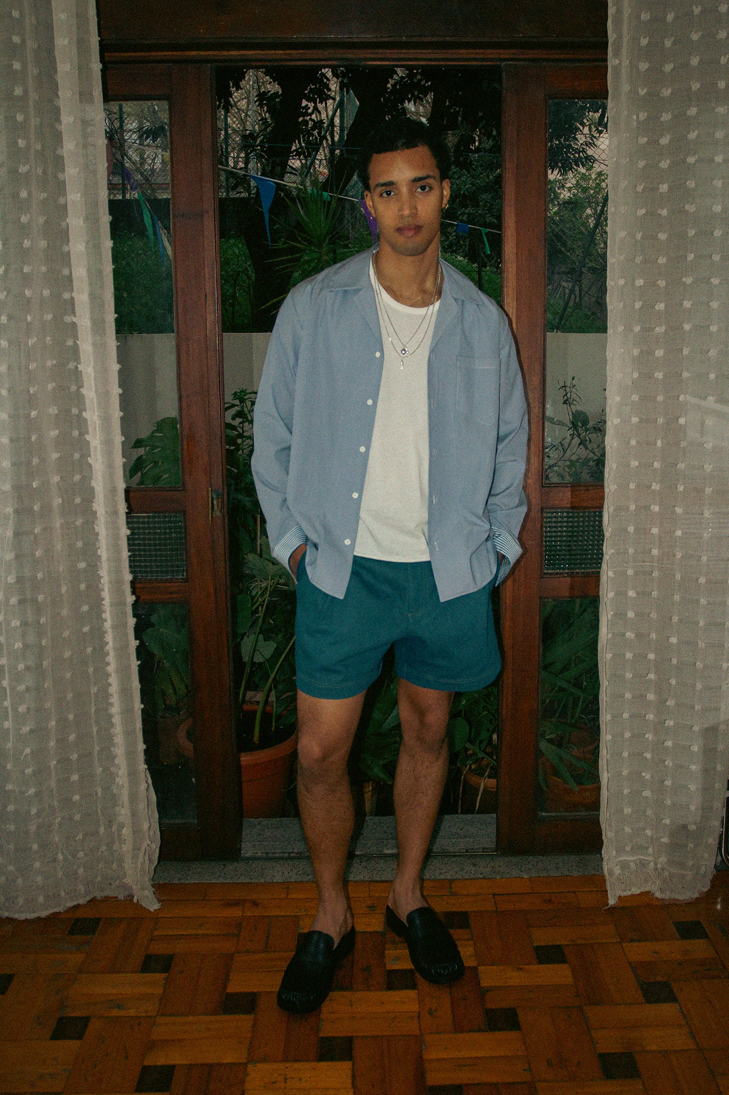 CAMISA XORORÓ LONG POCKET